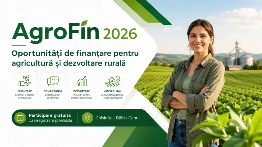 AgroFin 2026 finanțare agricultură și dezvoltare rurală