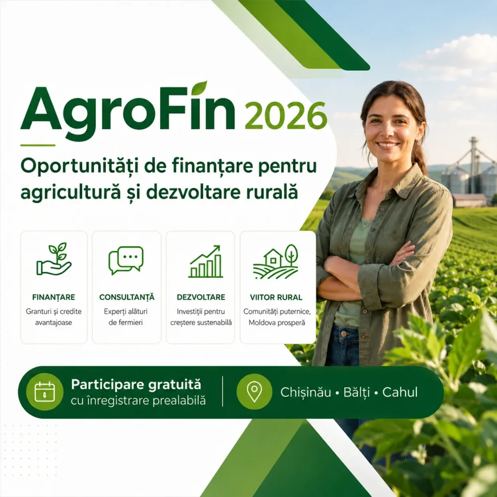 AgroFin 2026 oportunități de finanțare agricultură și dezvoltare rurală pentru femei din argicultura